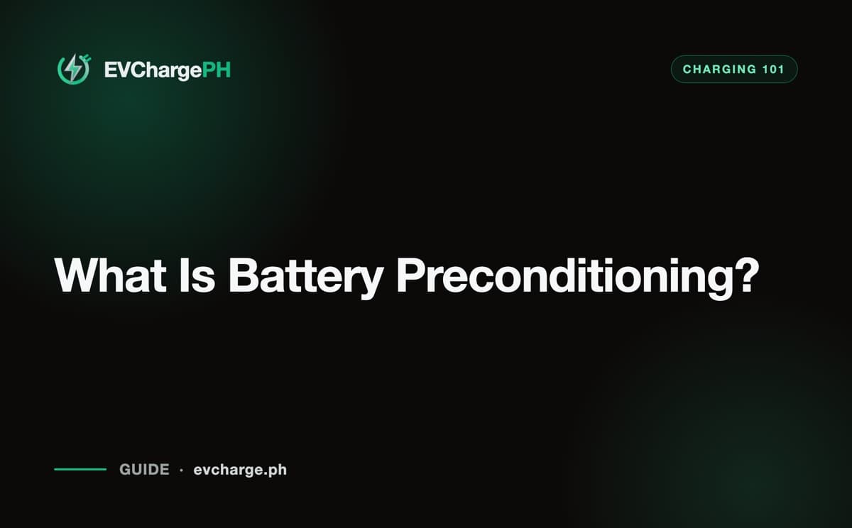 What Is Battery Preconditioning? Faster Charging Explained